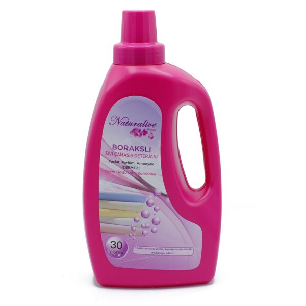 Naturalive Washing Machine Detergent 1000ml With Borax Huma Liva